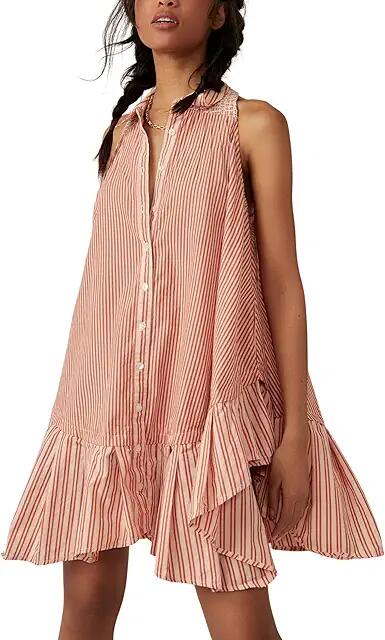 Free People Be Real Mini (Rust Combo) Women's Clothing Cover