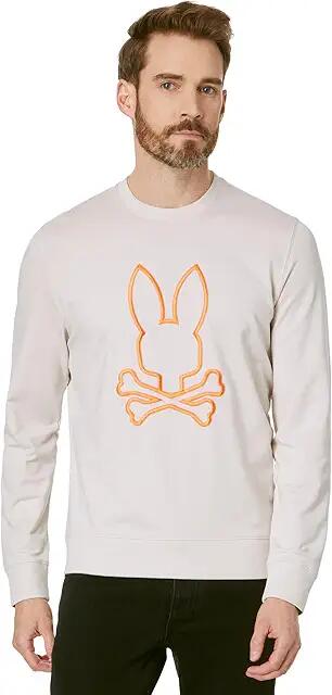 Psycho Bunny Floyd Micro French Terry Sweatshirt (Natural Linen) Men's Sweatshirt Cover