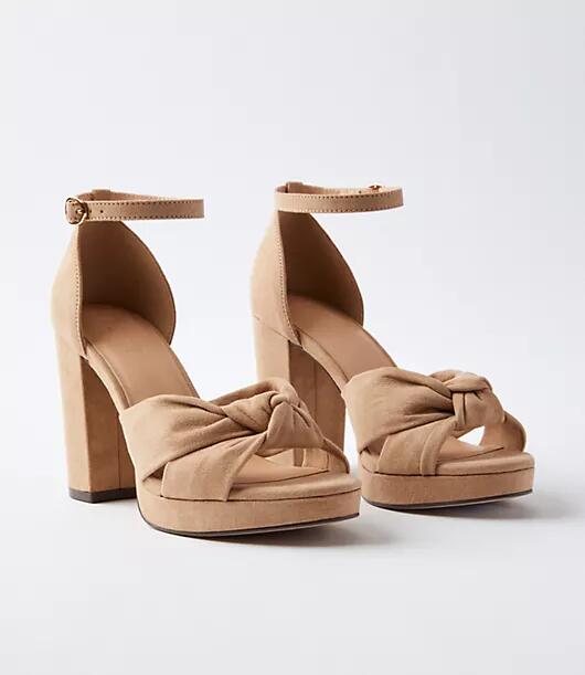 Loft Knotted Platform Heels Cover