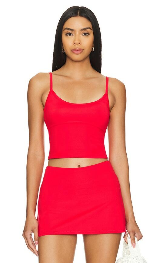 WellBeing + BeingWell Movewell Ripley Tank in Red Cover