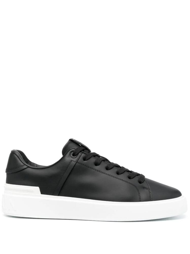 Balmain B-Court low-top sneakers - Black Cover