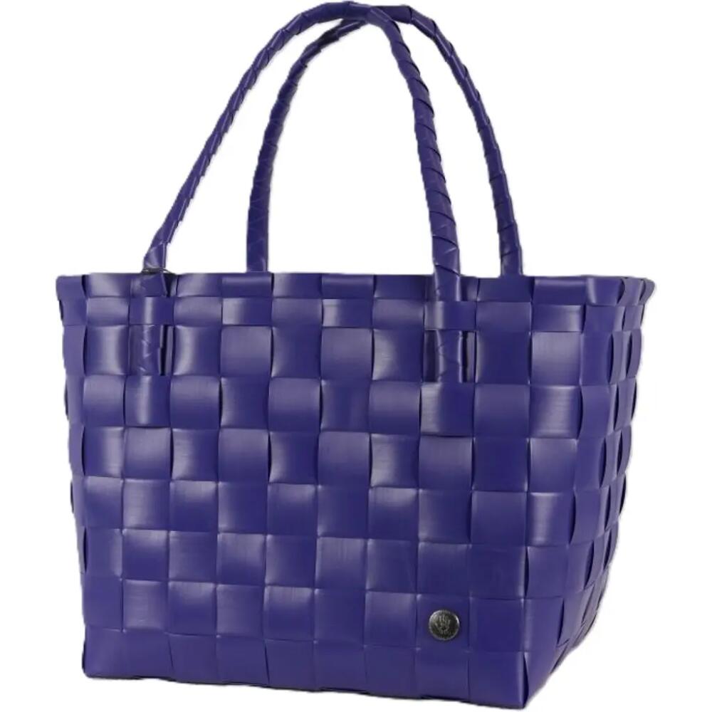 Handed By Paris Recycled Plastic Tote Bag in Dark Violet Cover