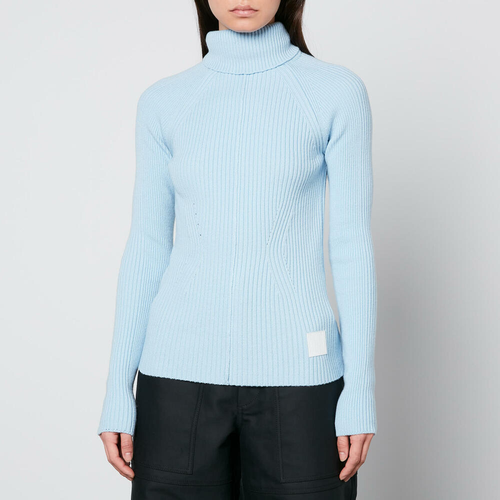 Marc Jacobs Ribbed Wool-Blend Turtleneck Jumper Cover