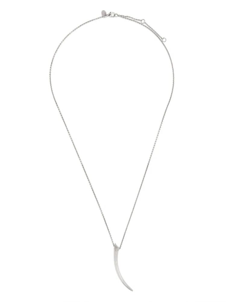 Shaun Leane sterling silver Sabre diamond necklace Cover