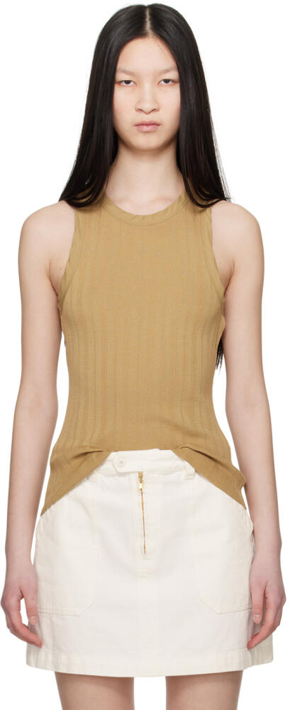 A.P.C. Beige Natacha Ramsay-Levi Edition Lemaitre Tank Top Cover