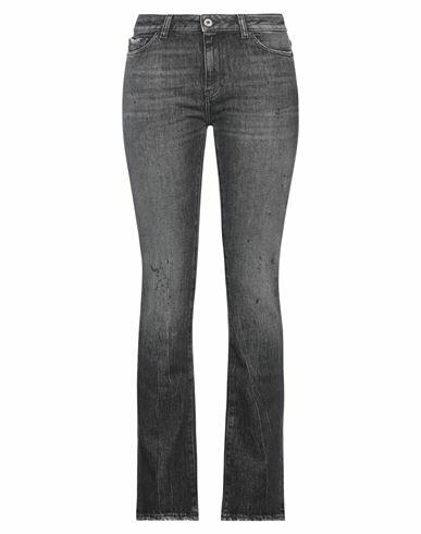 Pence Woman Jeans Black Cotton, Elastane Cover