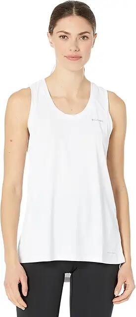 Columbia Hike Tank (White) Women's Clothing Cover