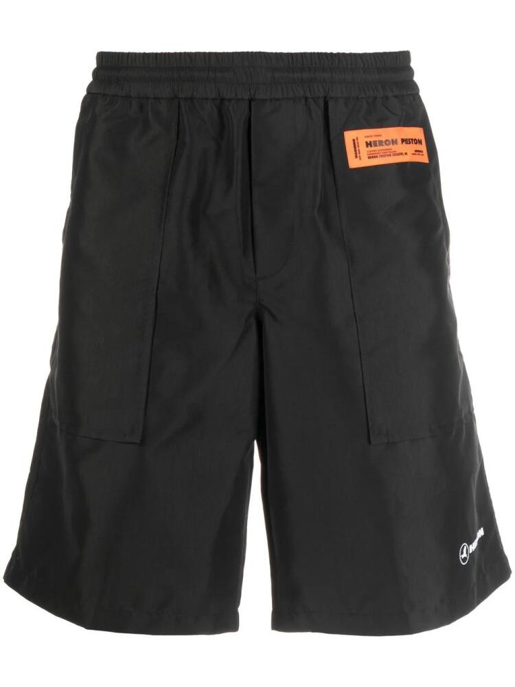 Heron Preston Ex-Ray Heron NYL track shorts - Black Cover