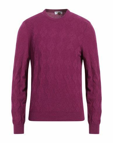 Heritage Man Sweater Purple Cashmere Cover