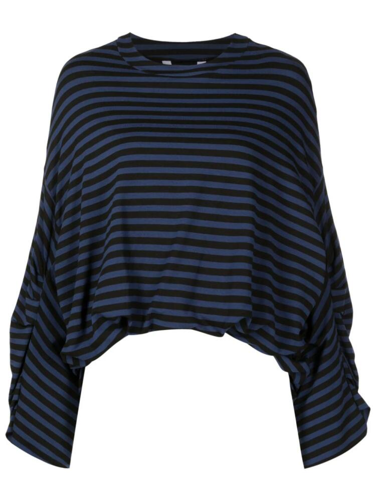 Uma | Raquel Davidowicz horizontal-stripe long-sleeve top - Blue Cover