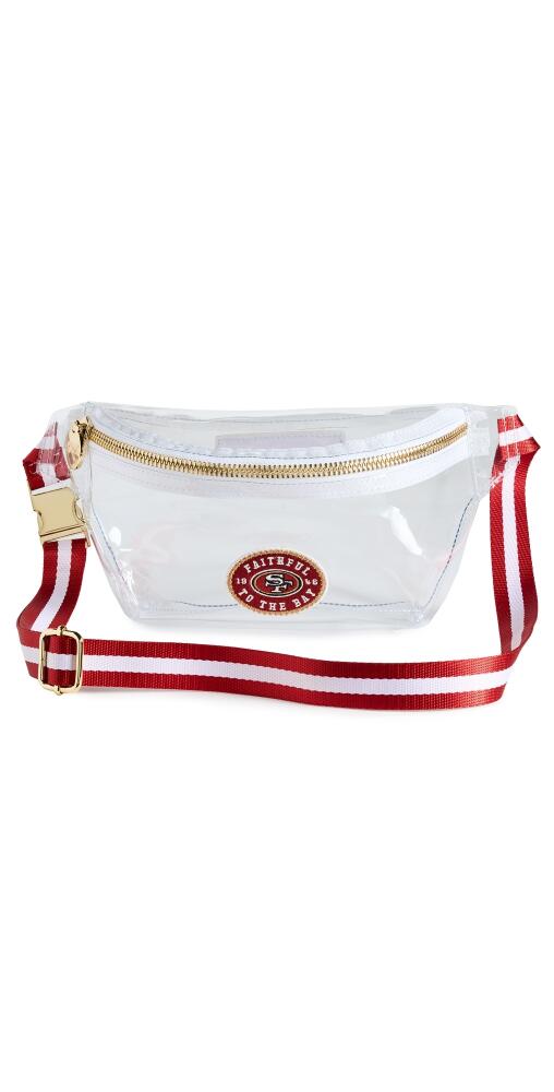 Stoney Clover Lane San Francisco 49ers Clear Fanny Pack Red/White Cover