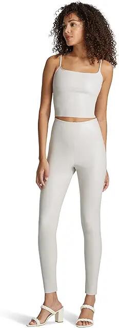 Commando Faux Leather Legging (Porcelain) Women's Dress Pants Cover