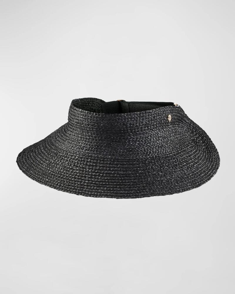 Helen Kaminski Maris Raffia Visor Cover