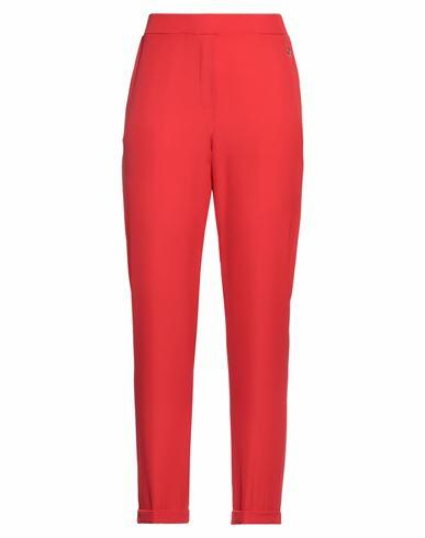 Gai Mattiolo Woman Pants Tomato red Polyester, Elastane Cover