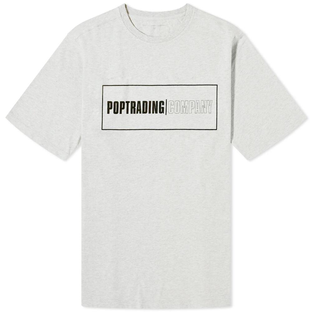 POP Trading Company Men's Pop This Head T-Shirt in Grey Heather Cover