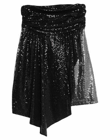 Aniye By Woman Mini skirt Black Polyamide, Elastane, Metal Cover