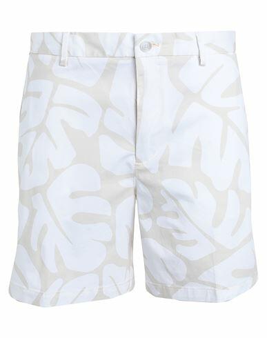 Boss Man Shorts & Bermuda Shorts Beige Cotton, Elastane Cover