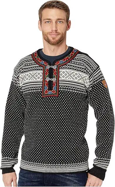 Dale of Norway Setesdal Unisex Sweater (F-Black/Off-White) Men's Sweater Cover