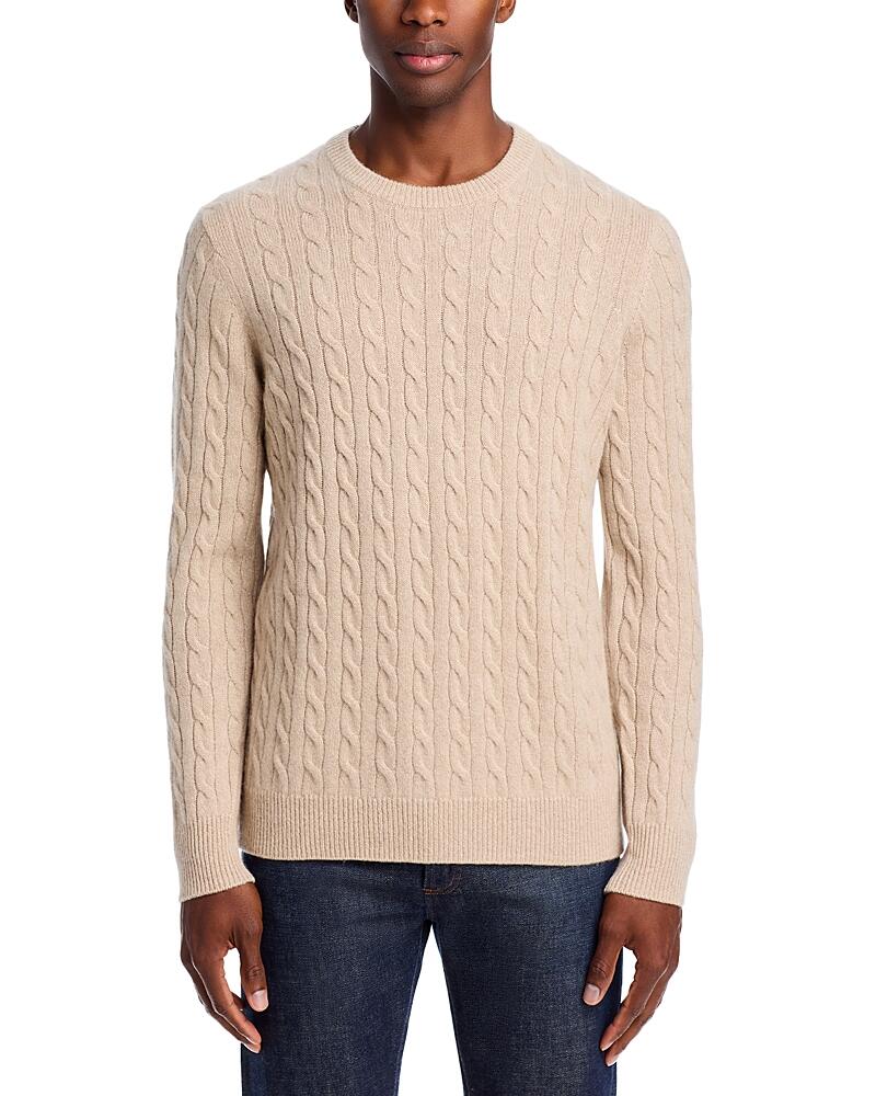 The Men's Store at Bloomingdale's Cashmere Cable Knit Sweater - Exclusive Cover