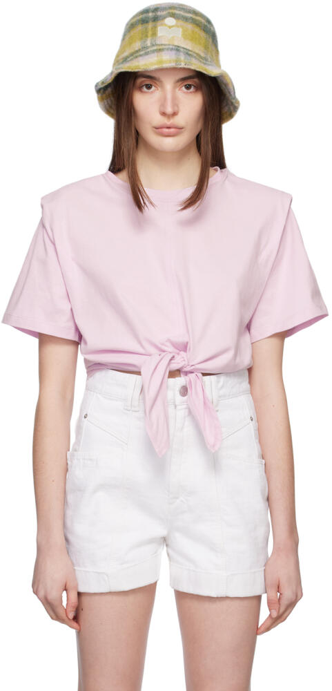 Isabel Marant Pink Zelikia T-Shirt Cover