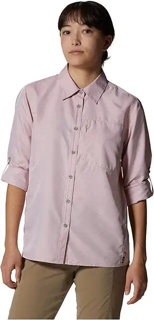 Mountain Hardwear Canyon Long Sleeve Shirt (Rosehip) Men's Long Sleeve Button Up Cover