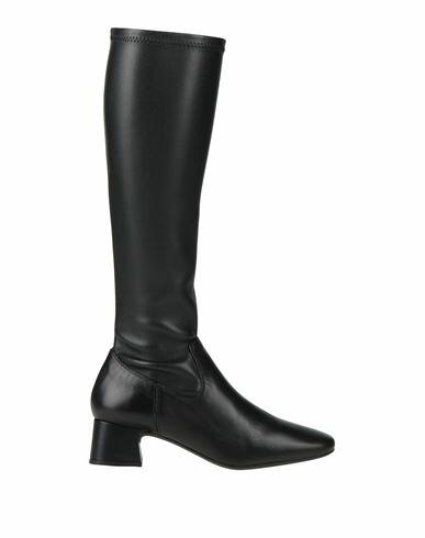 Unisa Woman Boot Black Leather Cover