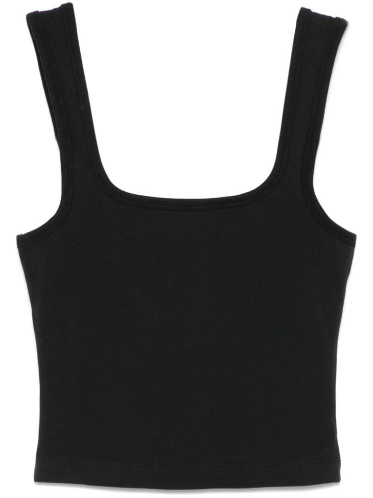 ENTIRE STUDIOS square neck tank top - Black Cover