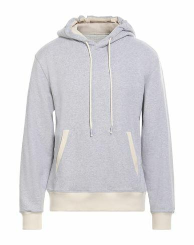 Majestic Filatures Man Sweatshirt Light grey Cotton Cover