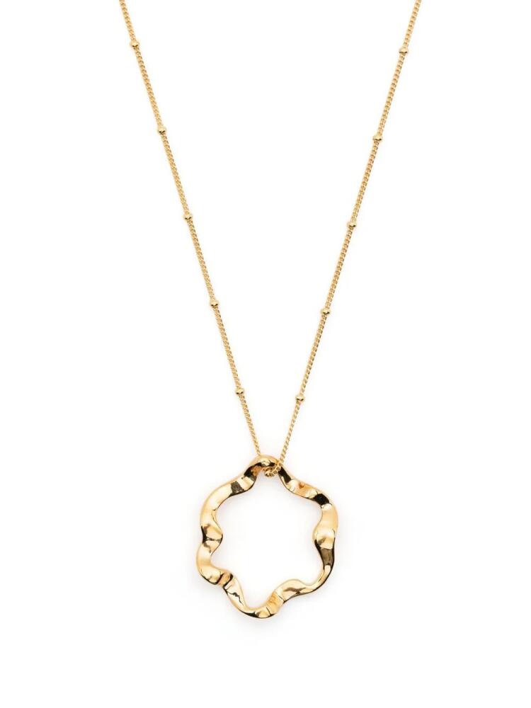 Missoma abstract-pendant necklace - Gold Cover