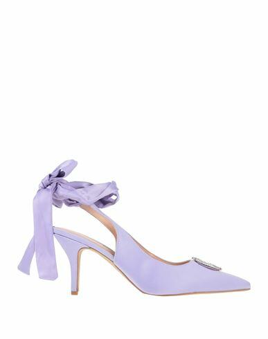 Gaëlle Paris Woman Pumps Lilac Textile fibers Cover