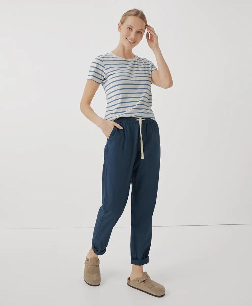 Pact Organic Cotton Daily Twill Pant in French Navy Cover