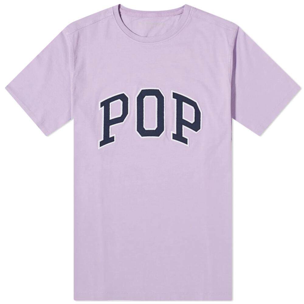 POP Trading Company Men's Arch T-Shirt in Viola Cover