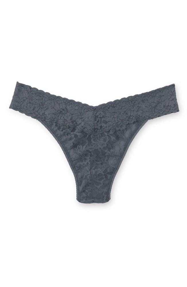 Hanky Panky Original Rise Thong in Granite Cover