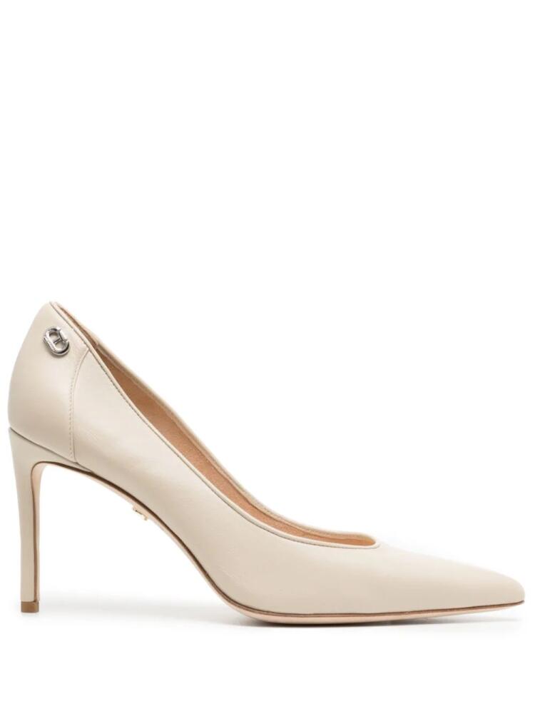 Dee Ocleppo Santorini 85mm leather pumps - Neutrals Cover