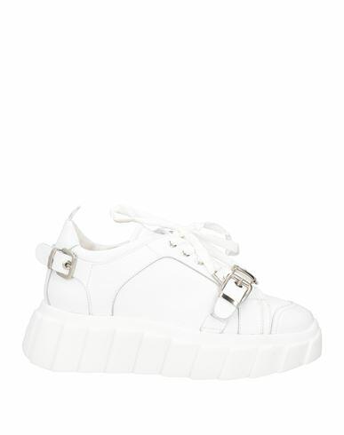 Agl Woman Sneakers White Soft Leather Cover