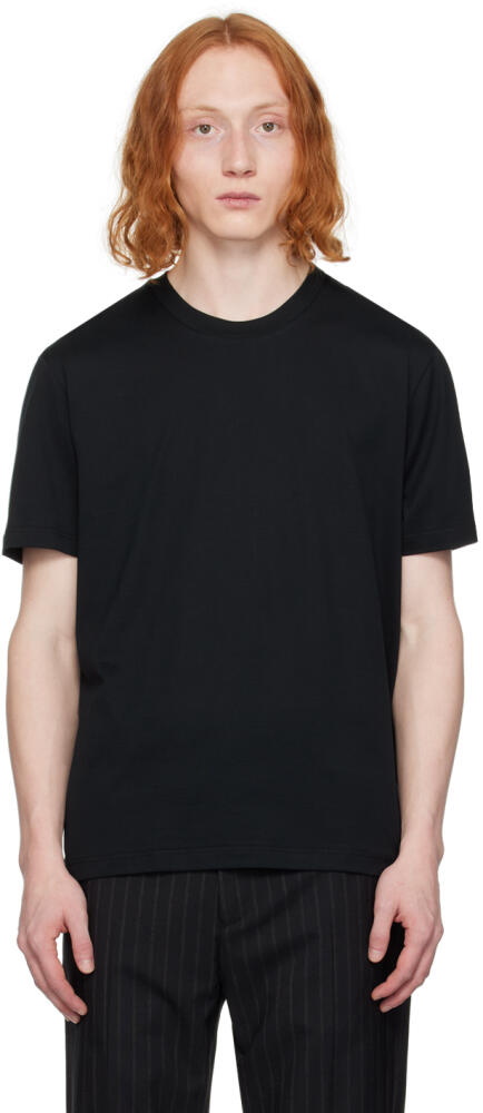 Brioni Black Gassed T-Shirt Cover