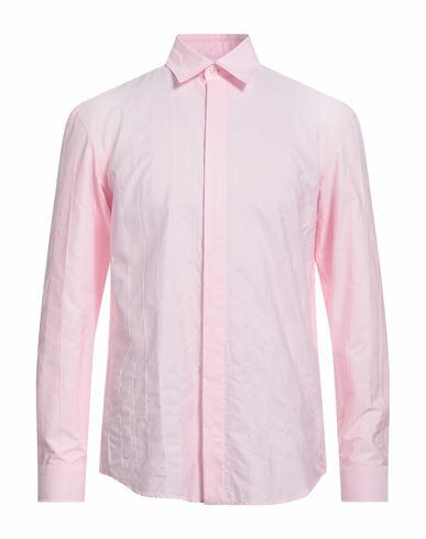 Dunhill Man Shirt Pink Cotton Cover