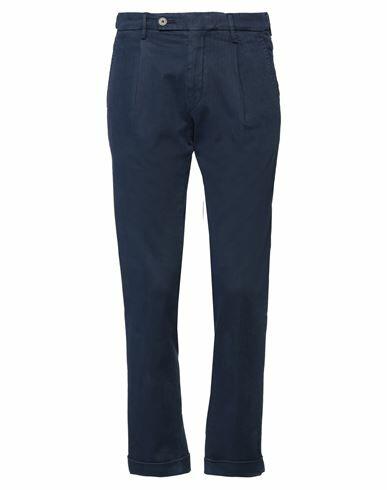 Michael Coal Man Pants Midnight blue Cotton, Elastane Cover