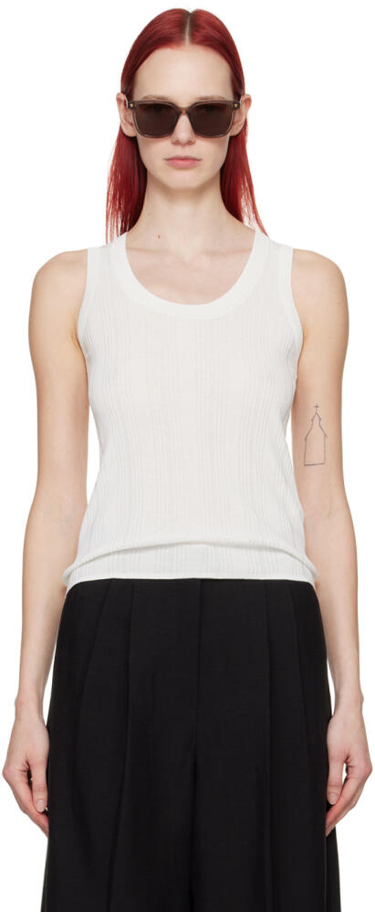 Weekend Max Mara Off-White Ceylon Tank Top Cover