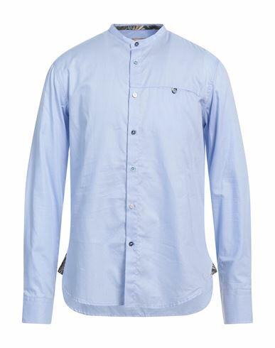 Imperial Man Shirt Sky blue Cotton Cover