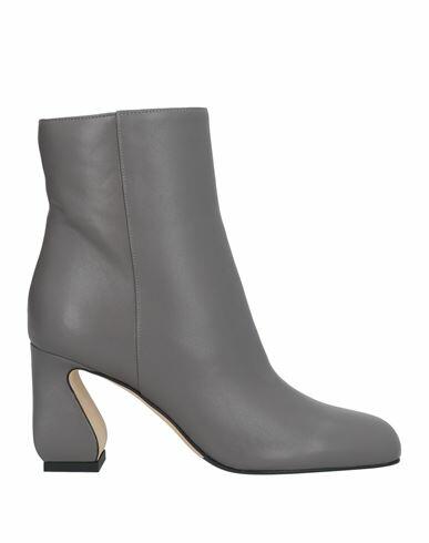 Si Rossi By Sergio Rossi Woman Ankle boots Grey Leather Cover