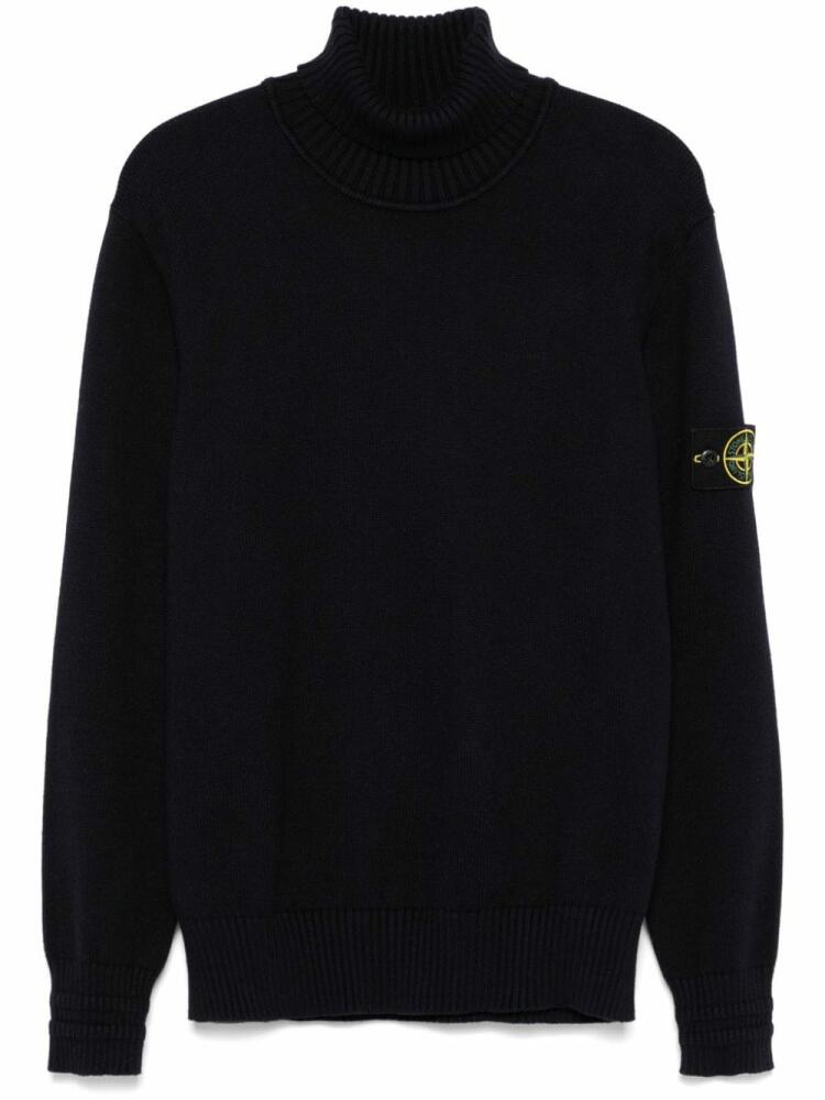 Stone Island Compass-badge sweater - Blue Cover