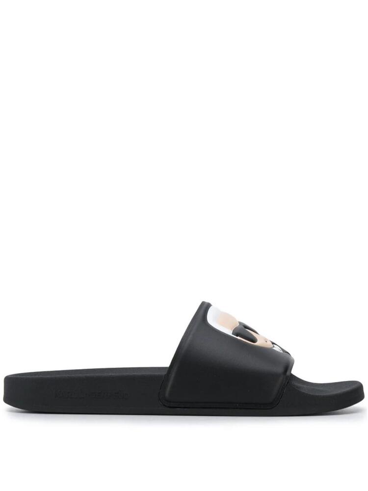 Karl Lagerfeld logo slides - Black Cover