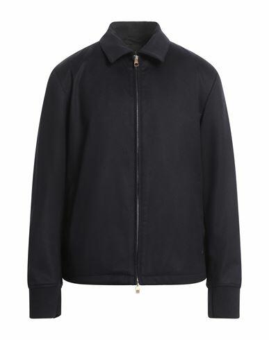 Dunhill Man Jacket Midnight blue Wool, Cashmere, Polyamide, Elastane Cover