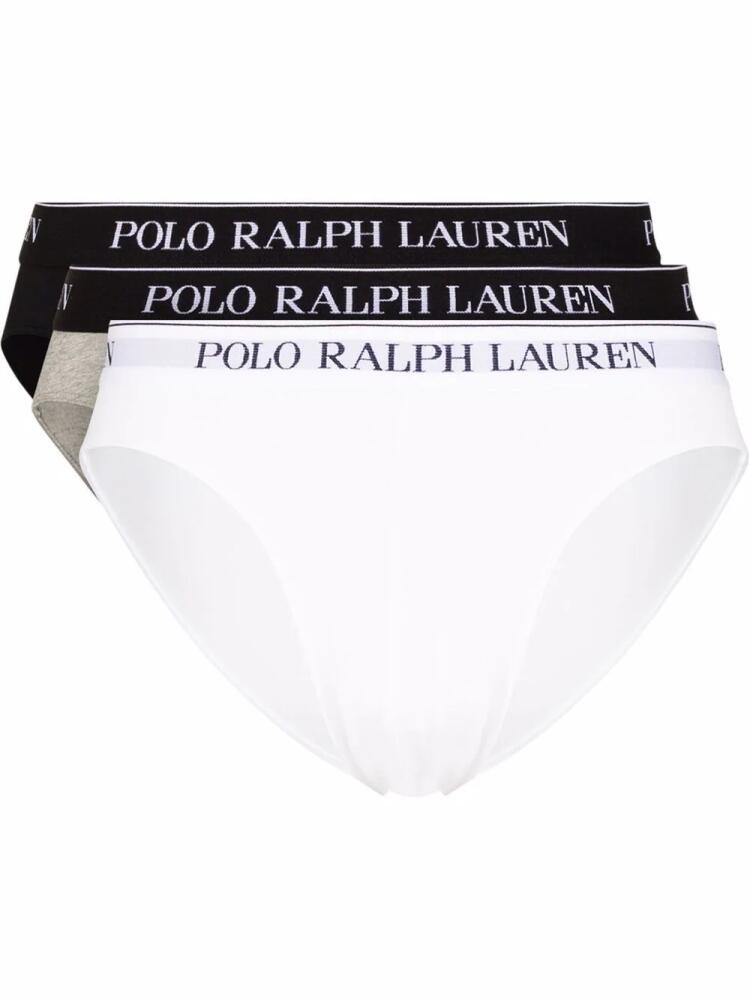 Polo Ralph Lauren logo-waisband 3-pack briefs - Black Cover