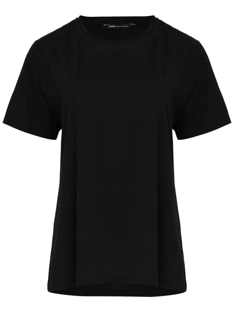 Uma | Raquel Davidowicz cut-out detailed T-shirt - Black Cover