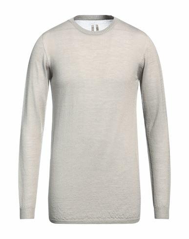 Rick Owens Man Sweater Khaki Virgin Wool Cover