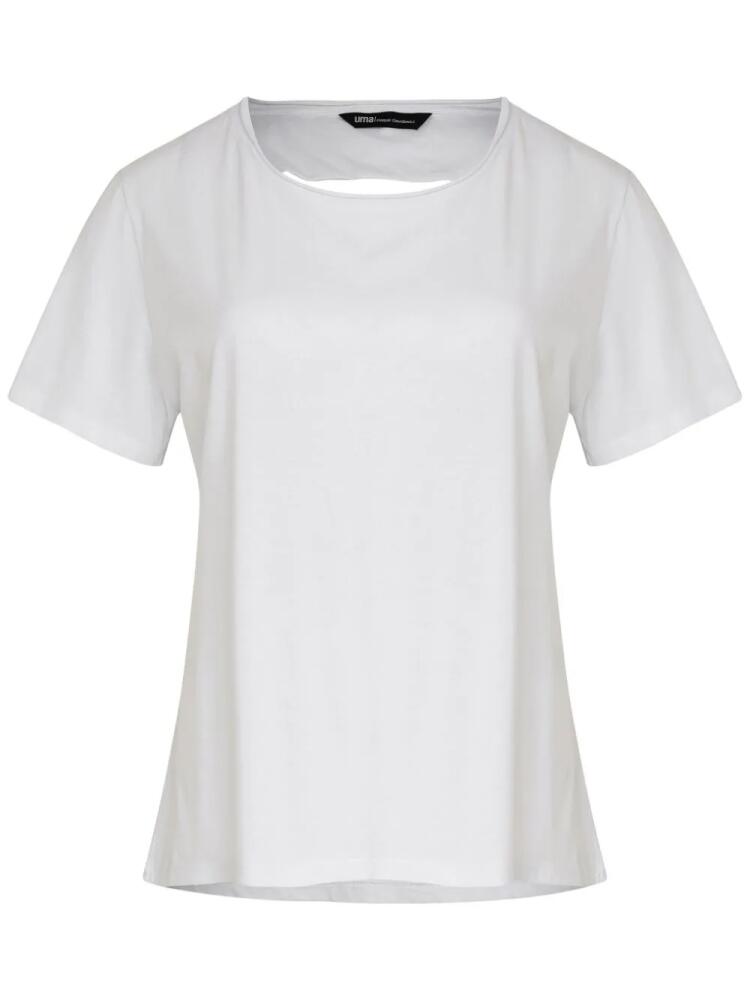 Uma | Raquel Davidowicz cut-out T-shirt - White Cover