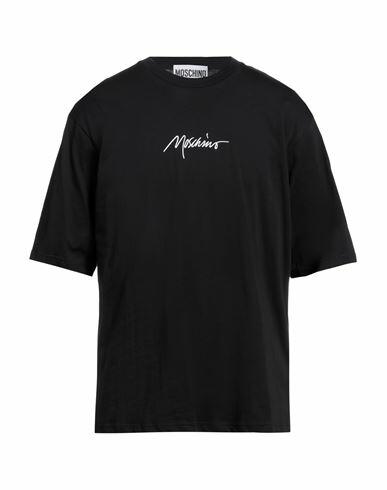 Moschino Man T-shirt Black Cotton Cover