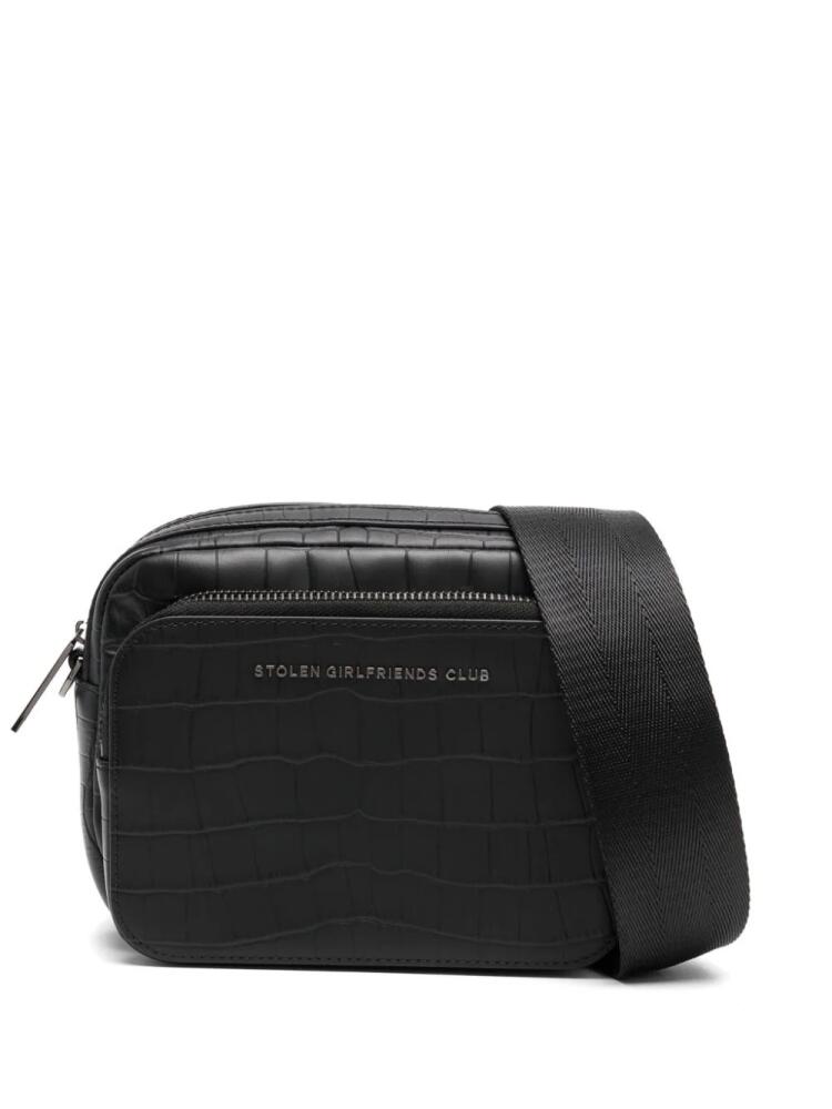 Stolen Girlfriends Club Task Force Leather Bag - Black Cover